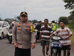 Polisi Tindak Tegas Balap Liar di Sabah Balau, ratusan motor diamankan