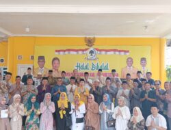 DPD Partai Golkar Lamsel adakan Halal Bihalal di kantor kalianda.