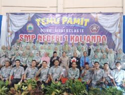 SMPN 1 Kalianda gelar pelepasan dan Perpisahan TP 2023 – 2024 di GOR Mustafa kemal