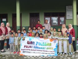 Polres Lamsel gencar Giat Polsanak guna taati Aturan lalu lintas sejak dini