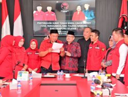 PDIP berikan surat tugas Nanang Ermanto