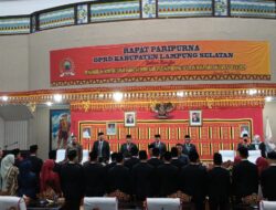 50 Caleg terpilih pada pemilu 14 Februari 2024 bulan lalu resmi di lantik, Nanang Ermanto Ucapkan Selamat