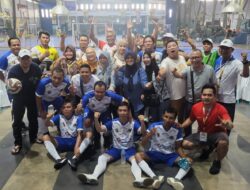 Kalahkan Kalsel, Tim Futsal PWI Lampung Melenggang ke Babak 8 Besar Porwanas 2024
