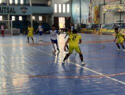 Tim Futsal PWI Lampung U27 Pesta Gol Lawan Bengkulu di Grup D Porwanas 2024