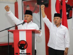 Pasangan Nanang Ermanto – Antoni Imam resmi mendaftar dalam Pilkada Lamsel