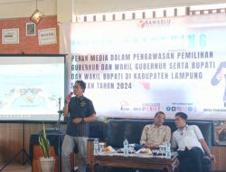 Bawaslu Lamsel ajak awak media turut dalam mengawasi tahapan Pilkada 2024