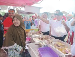 Jalan Sehat Wisata Gembira Di Kecamatan Kalianda Bawa Berkah Pedagang Kecil, Pedagang: Terima kasih Pak Nanang