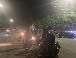 Pastikan Kamtibmas Kondusif, Personel Ditreskrimum Polda Lampung Turun Patroli Hunting