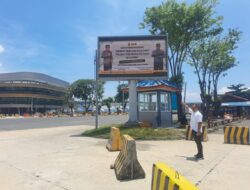 Polisi Luncurkan Himbauan Pilkada Damai Lewat Videotron di Pelabuhan Bakauheni