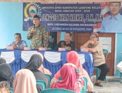 Jinggis Khan Haikal adakan Reses pertama di kelurahan Bumi Agung