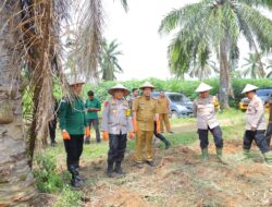 Polda Lampung Dukung Swasembada Pangan Lewat Pengelolaan Lahan Produktif