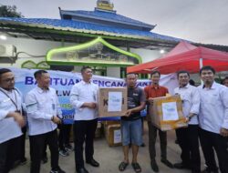 PT ASDP Indonesia Ferry (Persero) Cabang Bakauheni, Beri Bantuan pada Korban Banjir di Kelurahan Way Lunik Bandar Lampung