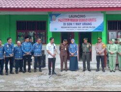 SD Way Urang, Menjadi Tempat Launching Makan Bergizi Gratis di Lamsel