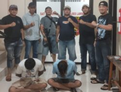 Polres Lamsel Tangkap Dua Pelaku Curanmor di Kalianda