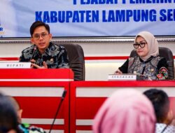 Bupati Lamsel Radityo Egi Pratama Gelar Rakor terkait Arus Mudik Idul fitri 2025