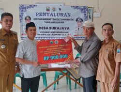 Pemdes Sukajaya Kec: Penengahan Salurkan BLT/ DD Triwulan Pertama di Tahun 2025.