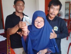 Pemdes Kota Guring kecamatan Rajabasa salurkan BLT DD tahap pertama di tahun 2025 