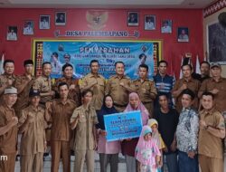 Pemdes Palembapang Kecamatan Kalianda, Salurkan BLT DD Tahun 2025 pada 4 KPM.