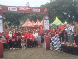 Dalam Gerak Semangat Bersama Tribun Lampung, Wakil Bupati Lamsel Ajak Masyarakat Bergaya Hidup Sehat