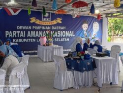 DPD Partai PAN Lamsel Ikuti Halal Bi Halal Via Zoom Meeting Serentak Se – Indonesia Dengan DPP Partai PAN