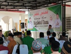 Keluarga Besar NU Lamsel gelar Halal Bi Halal di Rumah Dinas Wakil Bupati M. Syaiful Anwar