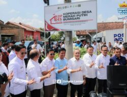 Zulkifli Hasan Apresiasi Koperasi Merah Putih di Kecamatan Natar Lamsel