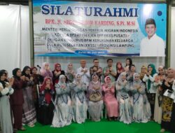 Menteri BP2MI Abdul Kadir Karding Silaturahmi dengan Warga KKSS Lampung, Tekankan Pentingnya Kebersamaan