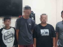 Tiga Pemuda Diciduk di Depan Masjid, Ketahuan Edarkan Sabu di Palas