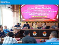 KPU Lampung Selatan Tetapkan 805.283 Pemilih, Pastikan Hak Pilih Warga Terjaga