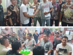 Meski Sedikit Tegang, Pemilik Warung Makan dan PT. Kaloper di Katibung Lamsel Capai 3 kesepakatan