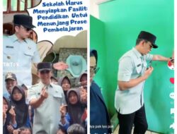 Kunjungi SMPN 1 Rajabasa, Bupati Egi Minta Kadisdik ajak Ispektorat Untuk Cek