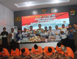 Barang Bukti Narkotika Senilai Rp230 Miliar Dimusnahkan, Polres Lampung Selatan Selamatkan Hampir 2 Juta Jiwa