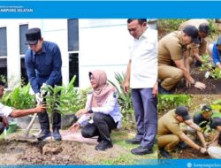 5.792 PPPK Paruh Waktu Lampung Selatan Tanam Pohon Serentak, Kampanye “Pohon Asuh” Gaungkan Gerakan Hijau