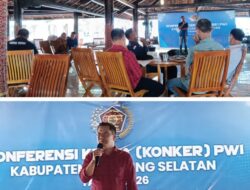 PWI Lamsel Mulai Gelar Konferensi Kerja Di Grand Elty Kalianda