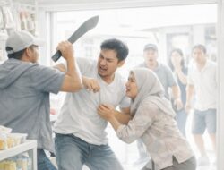 Pria Tak Dikenal Bacok Pasutri di Ruko Sidomulyo Lampung Selatan, Polisi Selidiki Motif