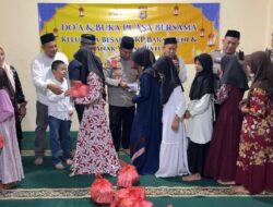 KSKP Bakauheni Bagikan Santunan Dan Sembako Kepada Anak Yatim Piatu
