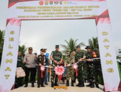TNI dan Pemda Tuntaskan TMMD ke-127, Pembangunan Desa Kian Maju
