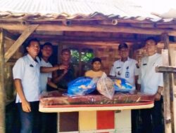 Bela Jayanti Salurkan Bantuan pada Korban Rumah Kebakaran di kecamatan Rajabasa