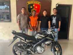 Aksi Curanmor Subuh Hari di Natar Berakhir di Tangan Polisi