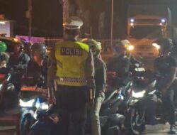 Polisi Kawal Pemudik Motor dari Bakauheni Menuju Bandar Lampung
