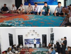 Bupati Egi Hadir Ditengah Acara PWI Lamsel Dalam Buka Bersama dan Berikan Santunan Anak Yatim