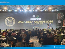 Hadiri Abpednas Jaga Desa Award 2026, Bupati Egi Perkuat Komitmen Lampung Selatan Cegah Korupsi