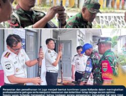 Sinergi Kuat Lapas Kalianda–Kodim Lampung Selatan: Senjata Inventaris Dijaga, Keamanan Diperkuat!