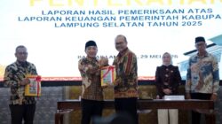 Konsistensi Satu Dekade, Lampung Selatan Kembali Pertahankan Opini WTP ke-10 dari BPK