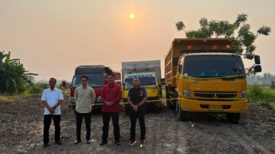 Polisi Limpahkan Tersangka dan Barang Bukti Kasus Tambang Ilegal ke Kejari Lampung Selatan