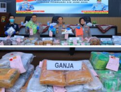 Polda Lampung Ungkap 17 Kasus Narkotika, Sita 179,5 Kg Sabu dan Selamatkan 948 Ribu Jiwa
