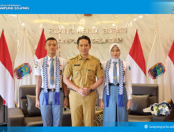 Bupati Radityo Egi Bangga, Dua Pelajar Lampung Selatan Lolos Calon Paskibraka Tingkat Pusat 2026