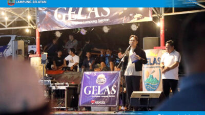 Bupati Egi Apresiasi Pentas Musik Gelas, Dorong Hiburan Rakyat Jadi Penggerak UMKM Lampung Selatan