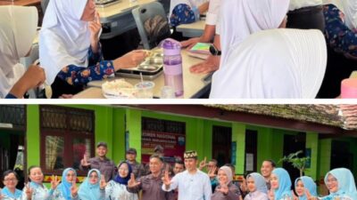 Turun Langsung ke Sekolah di Natar, Bupati Radityo Egi dan Kajati Lampung Pastikan Program MBG Berjalan Sesuai SOP