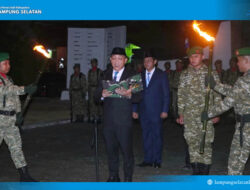 Dalam Hening Malam, Lampung Selatan Menundukkan Kepala Mengenang 37 Pahlawan TMP Kusuma Bangsa